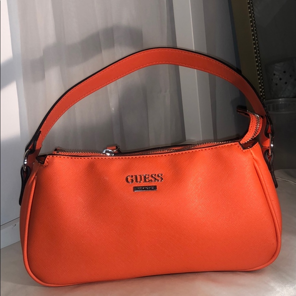 Orange Guess Shoulder bag